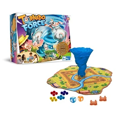 Immagine di PLAY FUN BY IMC TOYS Tornado Force Gioco Da Tavolo Strategico, per bambini e ragazzi dai 6 anni in su, 2 a 4 giocatori/squadre