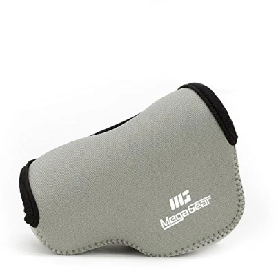 Immagine di MegaGear MG836 Panasonic Lumix DC LX100 II, DMC Ultra Light Custodia in Neoprene per Fotocamera (Grigio)