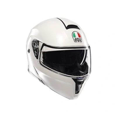Immagine di AGV CASCO STREETMODULAR E2206 MPLK MONO MATT MATERIA WHITE XL
