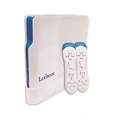 Immagine di Lexibook JG7430 200 Giochi, 32 Bit, Adattatore USB C, Bianco/Blu, JG7430, Colore