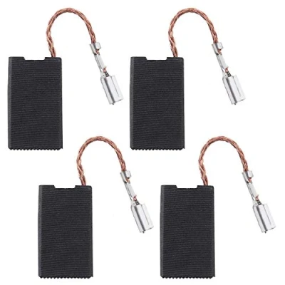 Immagine di 2 paia di spazzole in carbonio per smerigliatrice angolare 1617014126 con taglio automatico, 26 x 16 6,3 mm, compatibili Bosch GSH 10C 11E GBH 10DC