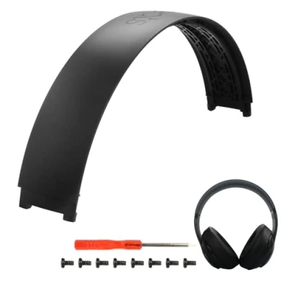 Immagine di Studio 2 Kit di riparazione per Fascia capelli 3, compatibile con 3.0 / Wireless (B0500 B0501) superiore (Studio nero opaco)