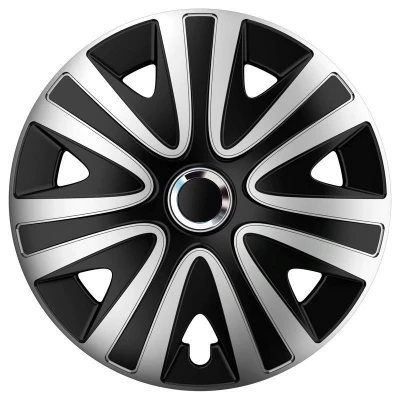 Immagine di Autostyle Pp 5345Sb Set Di 4 Copricerchi Rialto Pro 15 Pollici Argento/Nero, Silver