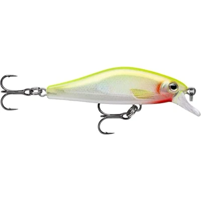 Immagine di Rapala Shadow Rap Solid Shad Silver Fluorescent Chartreuse Plug