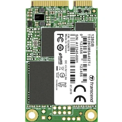 Immagine di Transcend MSA452T I 128 GB Memoria SSD interna mSATA SATA 6 Gb/s Industrial TS128GMSA452T