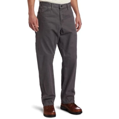 Immagine di Dickies Relaxed Fit Sanded Duck Carpenter Jean Jeans, Grigio Ardesia, W34 / L32 Uomo