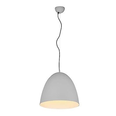 Immagine di Reality, Sospensione, Tilda 1xE27, max.40,0 W Metallo, Grigio, Finitura: Grigio Ø:25,0cm, A:150,0cm IP20,Senza illuminante,Regolabile in altezza