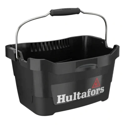 Immagine di Secchiello porta attrezzi 15 litri I Hultafors capacità di carico fino a 100 kg per dalla forma ergonomica ultra resistente Prodotto in Svezia 590101