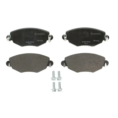 Immagine di DELPHI LP1533 Kit pastiglie freno Non predisposto per contatto segnalazione usura con lamierino anticigolío accessori FORD: MONDEO 3 Kombi