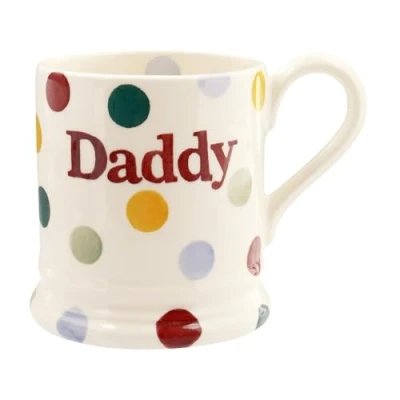 Immagine di Emma Bridgewater Tazza Grande 1/2 Pinta 300ml, Tazze Colazione Particolari, Mugs per Caffè/Cappuccino/Tè, Tazzine Simpatiche Caffe, design originale Papa