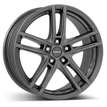 Immagine di DEZENT 5 fori 17Inch 112mm cerchio in lega TZ c graphite graphit matt TTZ78GA27CE Cerchione