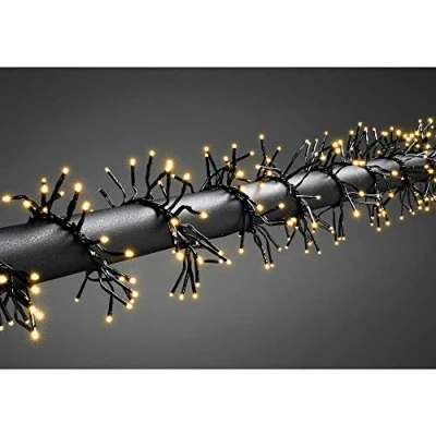 Immagine di Konstsmide 6563 870 Catena luminosa con controllo app esterno ERP: E (A G) rete elettrica Numero di lampadine 960 LED (monocolore) Ambra Lunghezza