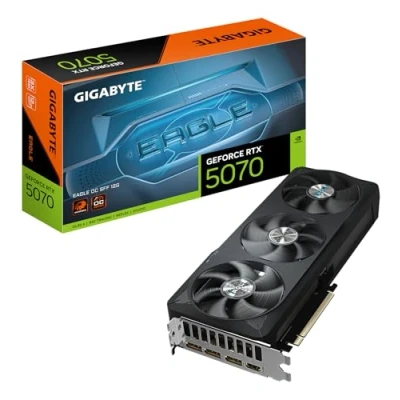 Immagine di Gigabyte Scheda grafica Nvidia GeForce RTX 5070 EAGLE OC SFF 12G 12 GB RAM GDDR7 PCIe x16 HDMI ® 2.1, DisplayPort 2.1