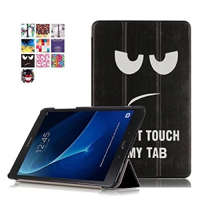 Immagine di DETUOSI Cover per Samsung Galaxy Tab A 10.1 2016 Custodia SM T580/T585 con Funzione di Stand Smart Case A6 Protettiva