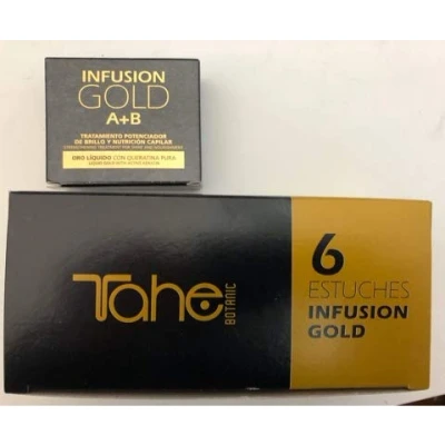Immagine di tahe Botanico acabado Infusion Gold A + B, 20 ML pack 6 confezioni