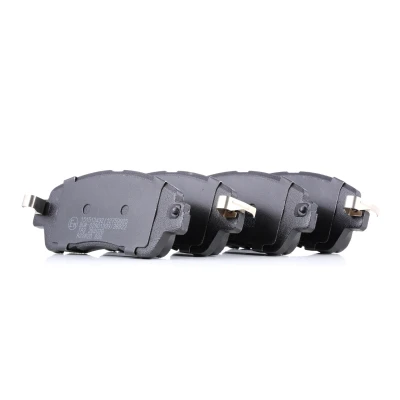Immagine di RIDEX 402B1137 Kit pastiglie freno Assale anteriore con segnalatore acustico usura MAZDA: 2 Hatchback