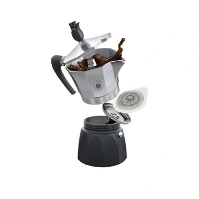 Immagine di CAFFÈ BORBONE MOKACIAO Caffettiera a Cialde 15 OMAGGIO