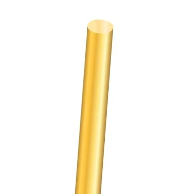 Immagine di iMeistek Asta in ottone da 10 mm, lunghezza 300 metallo massiccio, rotonda, per tornio bar, fai te (1 pezzi)
