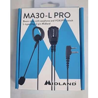 Immagine di Cuffia Midland MA 30 L Kopfhörer und Mikr.Duo Klinke C1526