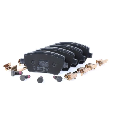 Immagine di TRW COTEC GDB3332 Kit pastiglie freno Non predisposto per contatto segnalazione usura con bulloni pinza accessori RENAULT: CLIO 4 Kasten