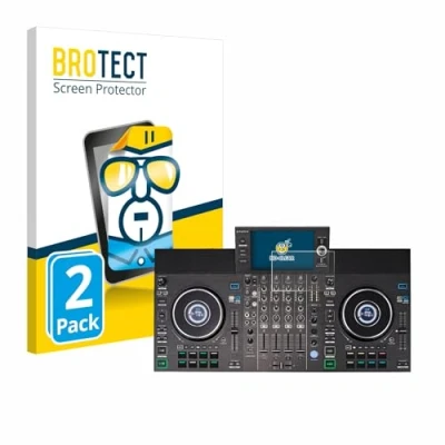 Immagine di brotect Pellicola Protettiva per Denon DJ SC LIVE 4 Protezione Schermo (2 Pezzi) [Trasparente, Anti Impronte]