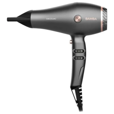 Immagine di Cecotec Asciugacapelli IoniCare Harmony, motore con 2600 W, regolazione della temperatura e velocità, tecnologia HairCare, agli ioni reali, cavo da 1,8 m, include 2 ugelli di precisione,