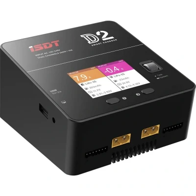 Immagine di ISDT D 2 Caricabatterie multifunzione per modellismo 230 V 12 A LiPo, LiIon, LiFePO, LiHV, NiMH, NiCd, Piombo