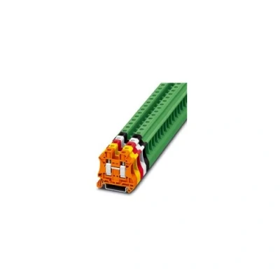 Immagine di Phoenix Contact UT 10 WH 3046317 Morsetto passante componibile Numero Poli (num): 2 0.5 mm² 16 Bianco 50 pz.