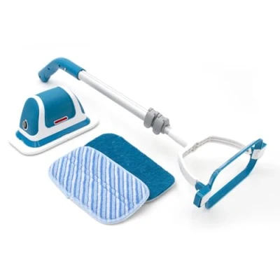 Immagine di Livington MultiScrubber lavapavimenti elettrico ricaricabile per pulire, strofinare e lucidare senza fatica sistema di pulizia 2 in 1 come a mano incl. accessori