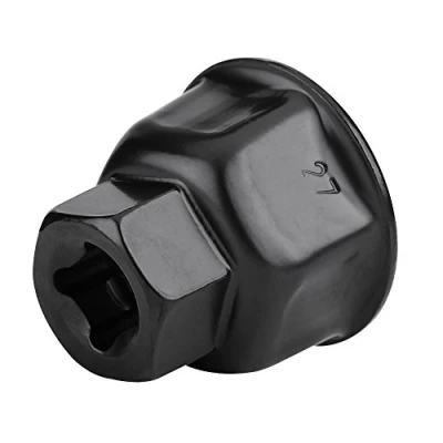 Immagine di 3/8&quot;Attrezzo per rimuovere il tappo del filtro dell&#039;olio chiave, Keenso 27mm Attacco motore chiave Strumenti manuali