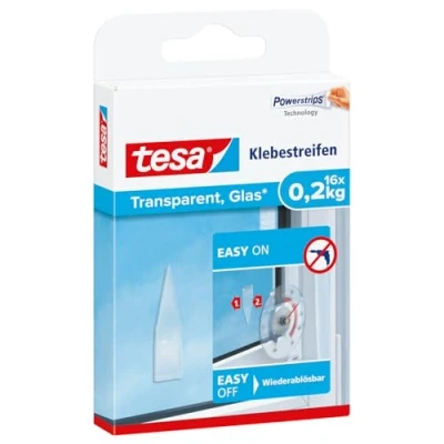 Immagine di tesa 77732 Strisce adesive Trasparente Contenuto: 16 pz.