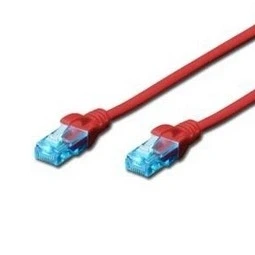 Immagine di Digitus 15m Cat5e U/UTP cavo di rete Rosso (UTP) DK 1512 150/R