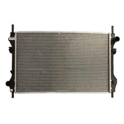 Immagine di NRF 509696 Radiatore motore Alluminio 620 396 24 con parti annesse Alette di raffreddamento saldate FORD: Transit Mk5 Bus