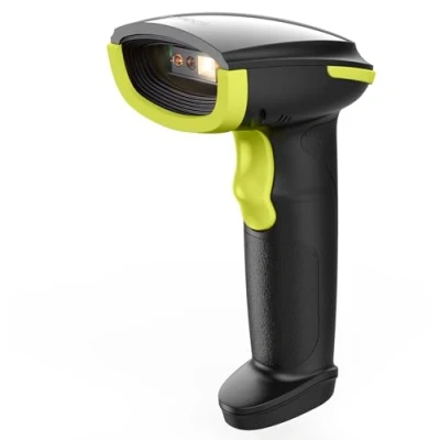 Immagine di Inateck Lettore di Codici a Barre Bluetooth, Barcode Wireless 1D 2D Portatile, 1 Ricarica 3 Mesi, Scanner con App e SDK, BCST 23, Verde