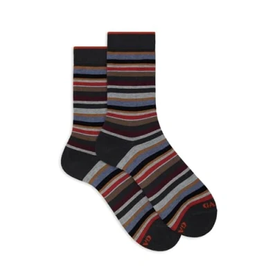 Immagine di Gallo WITH Micro Stripes Calze, Uomo, Taglia: One Size, Smog rame