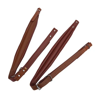 Immagine di Dilwe cinghie per fisarmonica, spallacci fisarmonica a 4 colori Set di resistente all&#039;usura regolabili fisarmoniche da 16 120(bbrown)