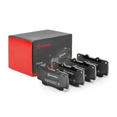 Immagine di BREMBO P 83 069 Kit pastiglie freno con segnalatore acustico usura senza accessori TOYOTA: HILUX 3 Pick up, Pritsche/Fahrgestell (KUN1, TGN3