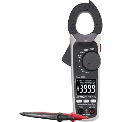 Immagine di VOLTCRAFT VC 522 (ISO) Pinza amperometrica Calibrato digitale CAT III 600 V Display (Counts): 4000