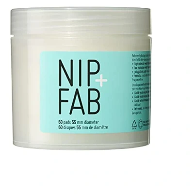 Immagine di Nip + Fab Hyaluronic Fix Extreme4 Micellar Cleansing Pads Per Il Viso 60 Pezzi Soluzione Di Pulizia Leggera E Nutriente Rimuovere Trucco Una Pelle Rimpolpata
