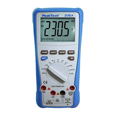Immagine di PeakTech® P 2015 a Multimetro digitale vero valore efficace 4.000 conteggi 1000V AC/DC 10A Auto Range