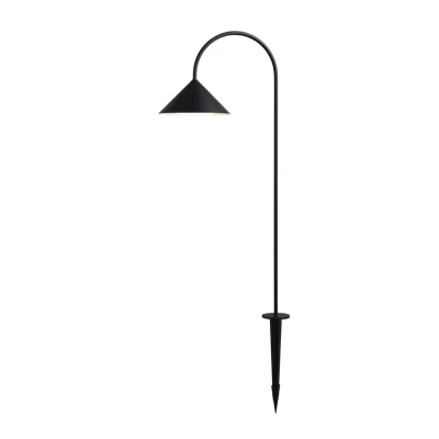 Immagine di Lampada con picchetto a terra FRANDSEN LED Grasp, nero, altezza 82 cm