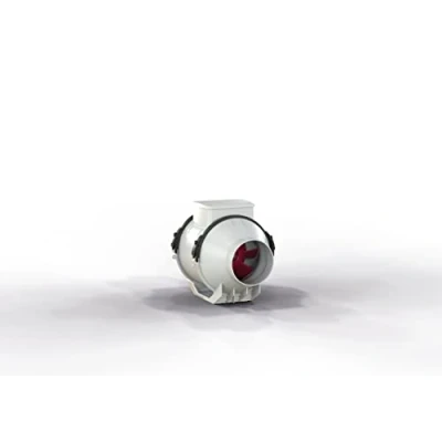 Immagine di Vortice 17185 TIPO LINEO 100T Ventola centrifuga in linea a flusso misto, 100 mm, colore: Grigio