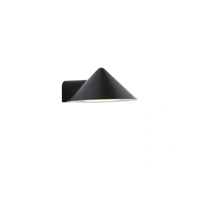 Immagine di FRANDSEN Applique a LED Grasp, nero, larghezza 15 cm, metallo