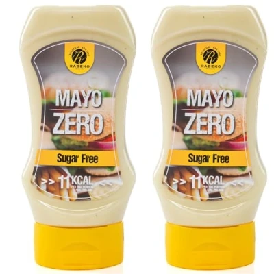 Immagine di Rabeko Zero Salsa Mayo, 2 x 350 ml Senza zucchero e con pochi grassi prodotti sani a basso contenuto di carboidrati meno calorie per insalate, patatine, ecc. Sauce