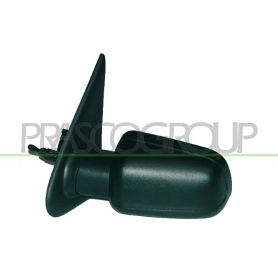 Immagine di Specchio retrovisore esterno Prasco CI0327114 Sx nero manuale regolabile dall&#039;interno, Regolazione:comando cavo flessibile, convesso