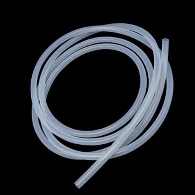 Immagine di iMeistek tubo in silicone 6 mm ID x 9 OD 4 metri, flessibile per uso alimentare, trasparente acqua e aria