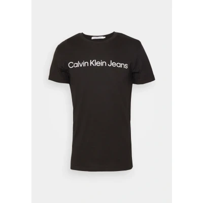 Immagine di Calvin Klein Jeans CORE Institutional LOGO SLIM TEE Tshirt con stampa, Uomo, Taglia: XS, Zwart