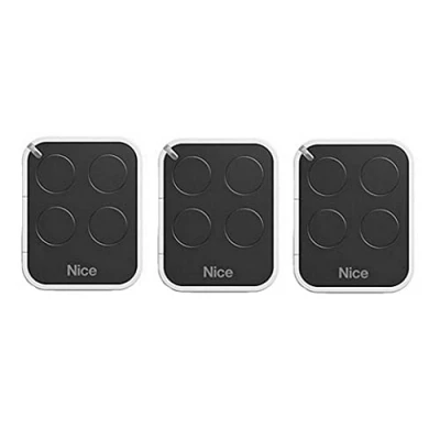 Immagine di 3 X Nice ON4E, ERA ONE 4 canale Telecomando radiocomando 433,92Mhz Trasmettitore. Compatibile con FLOR S, INTI, ONE,