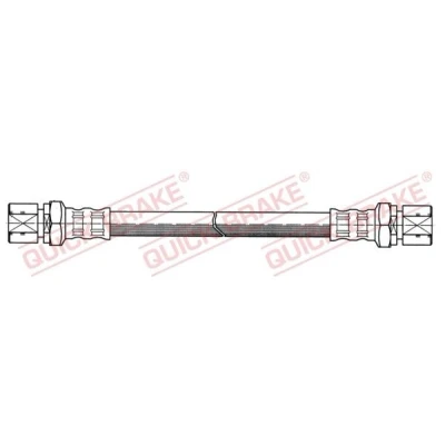Immagine di QUICK BRAKE 27.043 Tubi Freno 186mm M10x1 con filettatura interna DAEWOO: Lanos Sedan