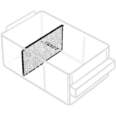 Immagine di raaco 150 02 Divisore per cassetto (L x A) 87 mm 49 Contenuto 24 pz.